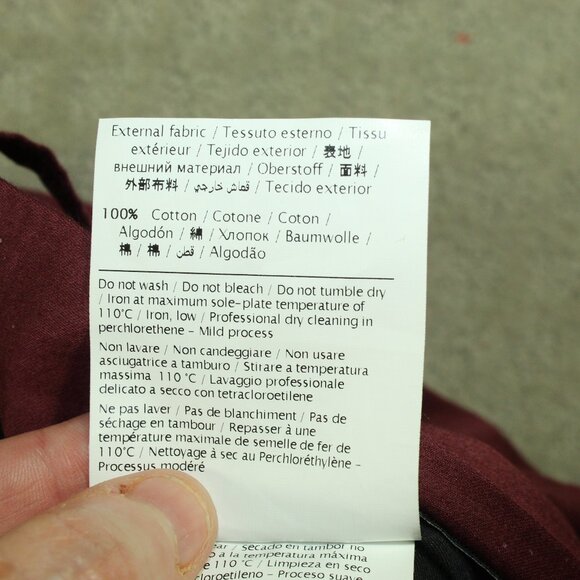 NWT Authentic Valentino Spa Women's Size US 14 Straight Leg 5-Pocket Pintucked - Picture 6 of 12